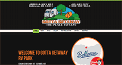 Desktop Screenshot of gottagetawayrvpark.com